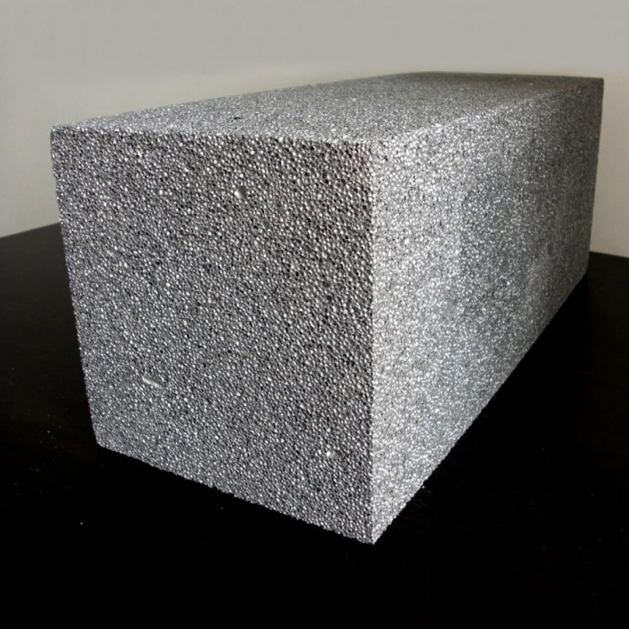 Material foam fireproof aluminum architecture larger