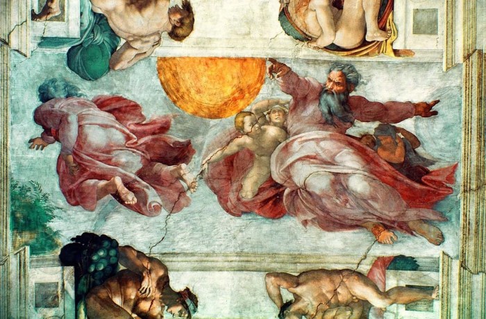 Chapel sistine michelangelo ceiling works most iconic vatican tour greatest buildings city renaissance architectural around michelangelos getty franco origlia titan