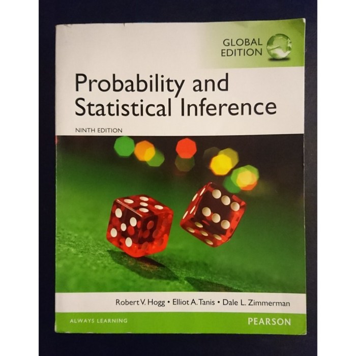 Probability and statistical inference 9th edition solutions