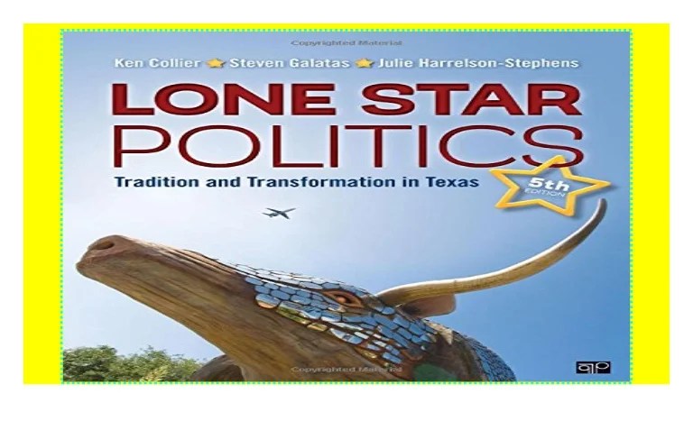 Lone star politics tradition and transformation in texas 7th edition