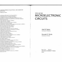 Sedra smith microelectronic circuits 8th edition solutions pdf